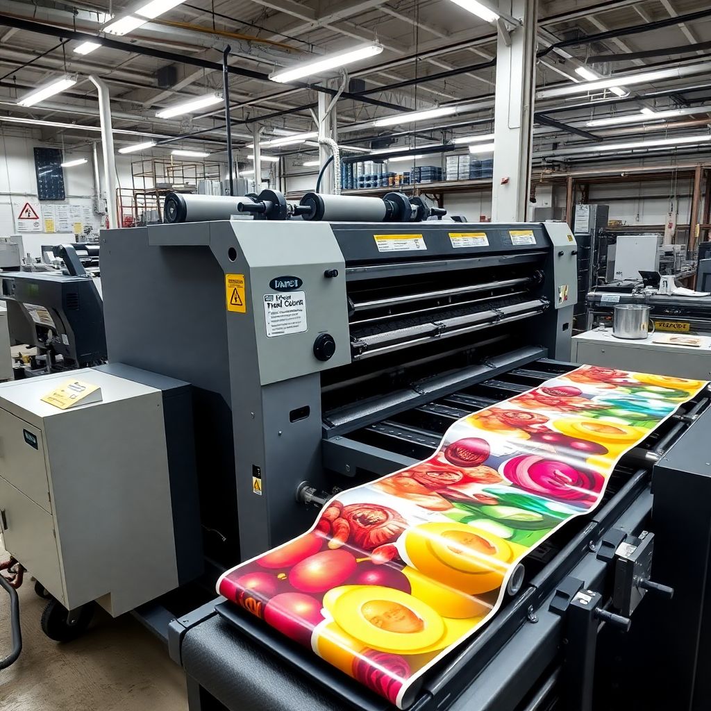 Impresora Flexografica 4 Colores